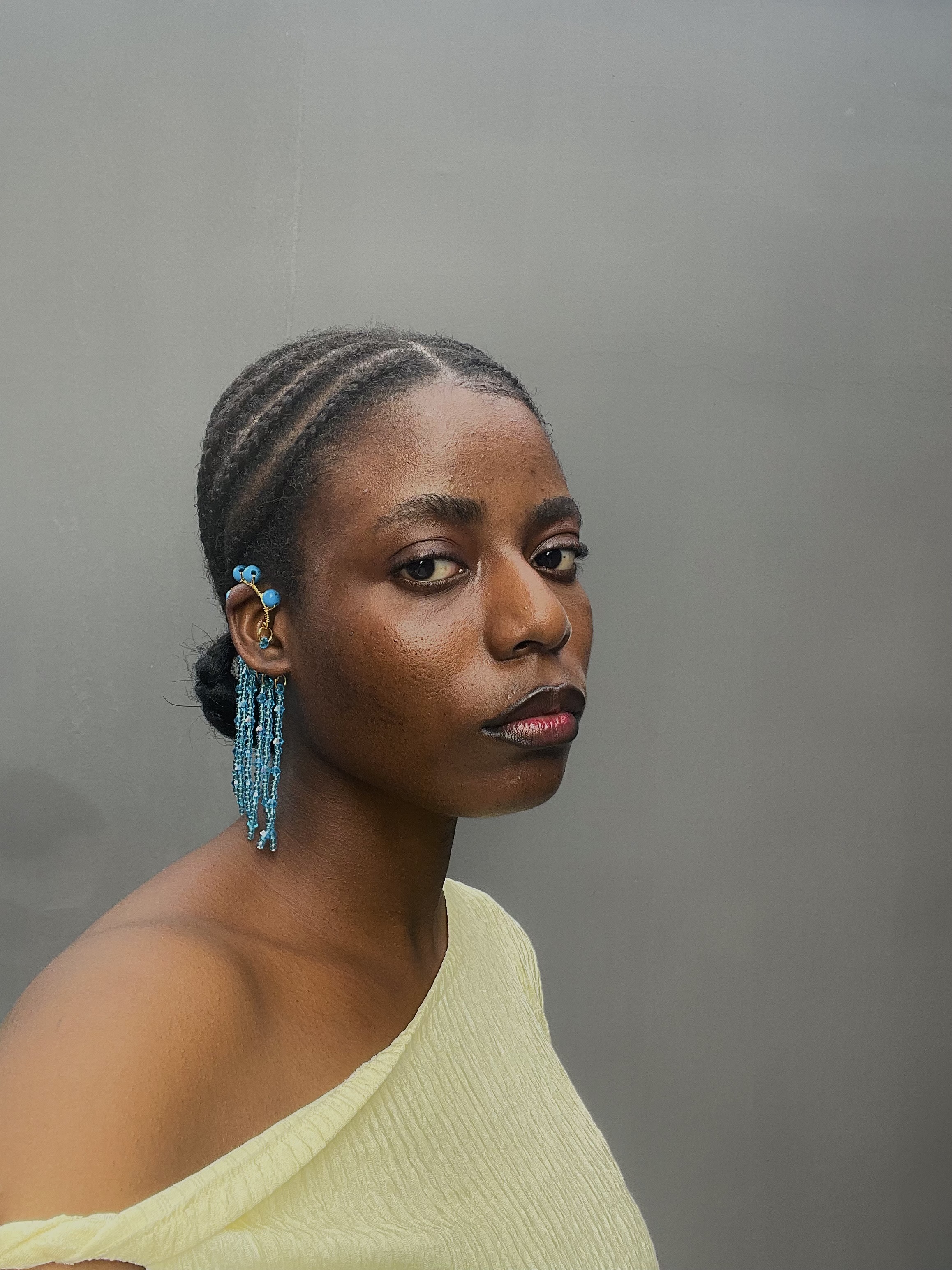 Uju Earrings - AQUA